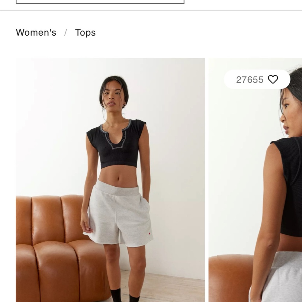 Urban Outfitters Out From Under Go For Gold Seamless Top